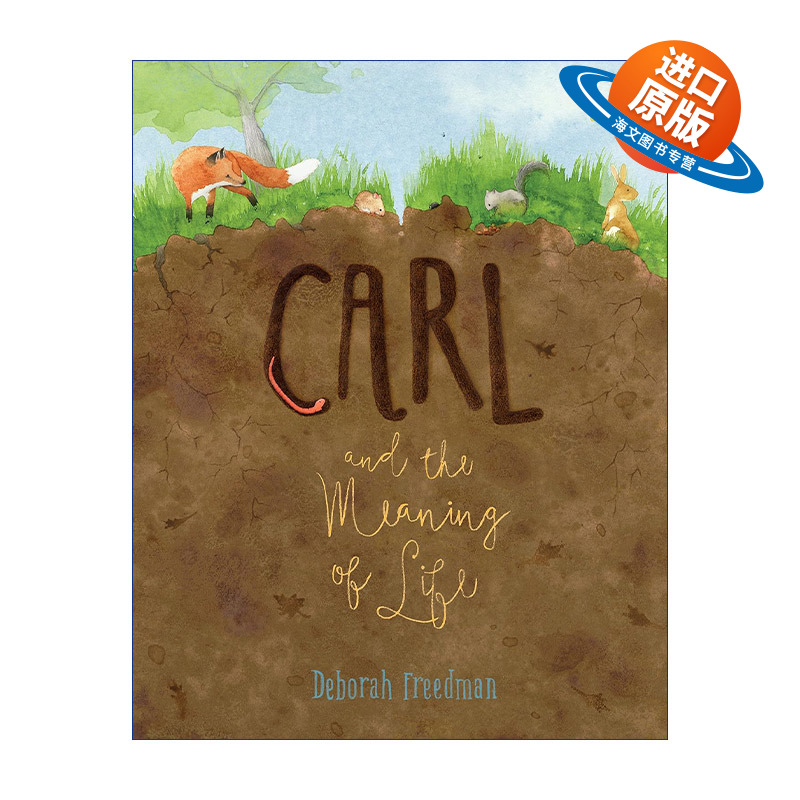 英文原版绘本 Carl and the Meaning of Life 卡尔和生活的意义 儿童精装绘本 Deborah Freedman 英文版 进口英语原版书籍