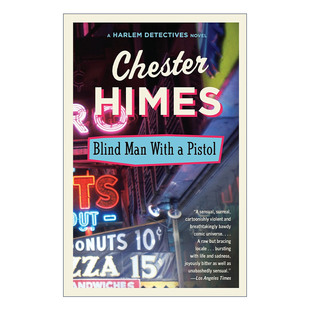 Blind Harlem Himes 英文版 with Chester Detectives 书籍 英文原版 犯罪推理小说 Man Pistol 进口英语原版 盲人 持枪