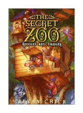 英文原版 The Secret Zoo Riddles and Danger 秘密动物园卷三 英文版 进口英语原版书籍