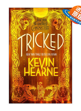 英文原版 Tricked The Iron Druid Chronicles 04 钢铁德鲁伊4 圈套 奇幻小说 Kevin Hearne英文版 进口英语原版书籍
