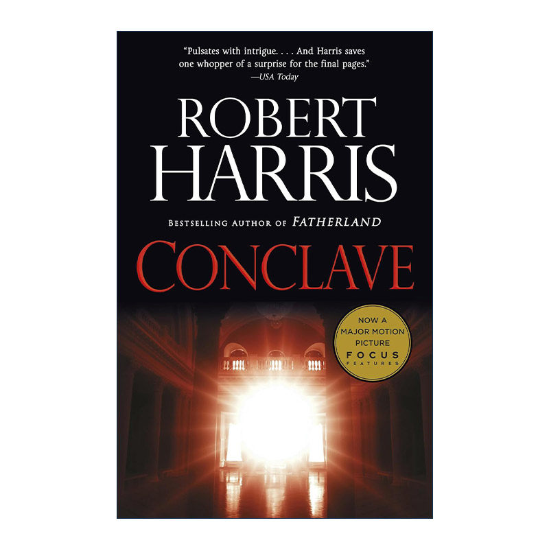 英文原版 Conclave 秘密会议 英国国家图书奖短名单 惊悚悬疑小说 罗伯特&middot;哈里斯 英文版 进口英语原版书籍