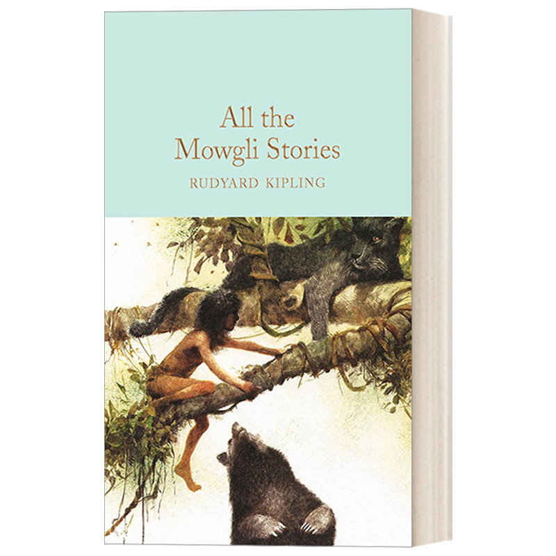 英文原版 All the Mowgli Stories 莫格利的故事 吉卜林 精装麦克米伦收藏馆系列 Macmillan Collector's Library 英文版 进口书籍
