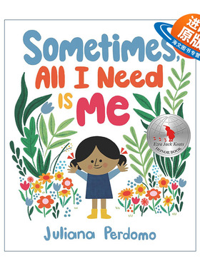 英文原版 Sometimes All I Need Is Me 有时候我只需要我自己 儿童精装自尊自信培养绘本 英文版 进口英语原版书籍