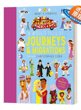 英文原版 A World Full of Journeys Volume 8 充满旅行的世界 精装 英文版 进口英语原版书籍