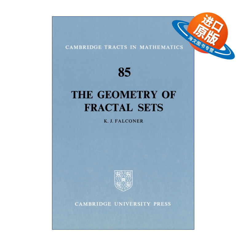 英文原版 The Geometry of Fractal Sets 分形集的几何学 剑桥数学丛书系列 英文版 进口英语原版书籍