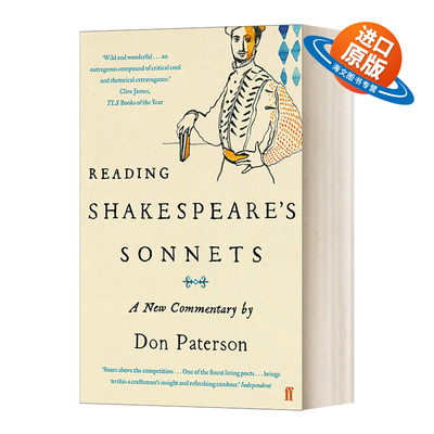 英文原版 Reading Shakespeare's Sonnets 莎士比亚十四行诗评注 唐·帕特森随笔 英文版 进口英语原版书籍