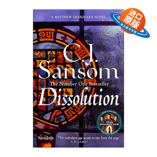 Shardlake 书籍 碎湖系列1 进口英语原版 英文版 Series The 都铎疑云 瓦解 Dissolution 英文原版