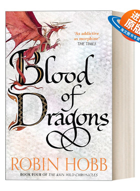 英文原版 The Rain Wild Chronicles 4 — Blood of Dragons 雨野原传奇4  巨龙之血 罗宾·霍布 英文版 进口英语原版书籍