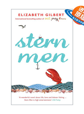 英文原版 Stern Men 严肃的男人 伊丽莎白·吉尔伯特小说 英文版 进口英语原版书籍