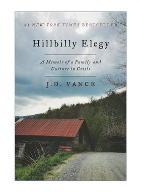 英文原版 Hillbilly Elegy 乡下人的悲歌 美国生活回忆录 精装 英文版 进口英语原版书籍