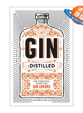 英文原版 Gin Distilled 蒸馏杜松子酒 金酒爱好者的指南 精装 英文版 进口英语原版书籍