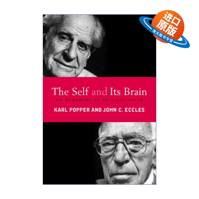 英文原版 The Self and Its Brain 自我及其大脑 互动论的论据 诺贝尔奖得主约翰埃克尔斯爵士 英文版 进口英语原版书籍