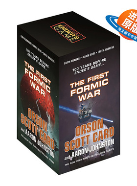 英文原版小说 Formic Wars Trilogy Boxed Set 蚁族战争三部曲盒装 科幻冒险章节桥梁纽约时报畅销书系列  英文版 进口英语书籍