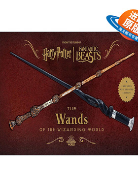 英文原版 Harry Potter The Wands of the Wizarding World 哈利波特 魔法世界魔杖集 精装设定集 英文版 进口英语原版书籍