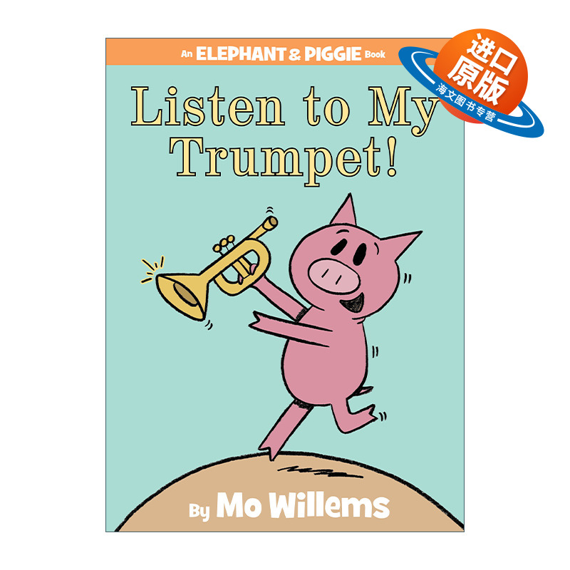 英文原版 Listen to My Trumpet 听我的小喇叭 英文版 进口英语原版书籍