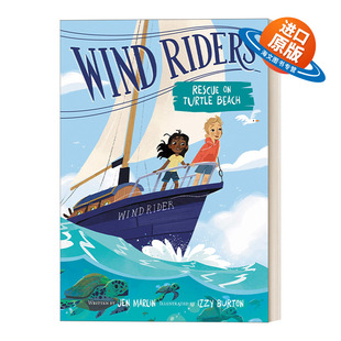 英文原版 Wind Riders #1 Rescue on Turtle Beach 风之骑士1 海龟滩救援行动 英文版 进口英语原版书籍