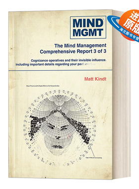 英文原版小说 Mind MGMT Omnibus Part 3 记忆管理 选集第三部分 英文版 进口英语原版书籍