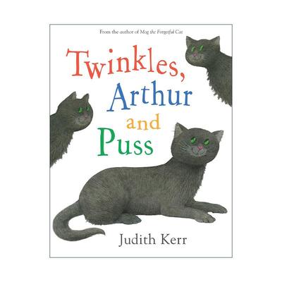 英文原版 Twinkles Arthur and Puss 小猫出走记 朱迪斯·克尔经典插画童书 老虎来喝下午茶作者 英文版 进口英语原版书籍
