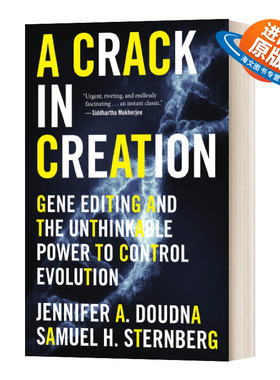 英文原版 A Crack in Creation 创造之开天辟地 2020诺贝尔化学奖 英文版 进口英语原版书籍