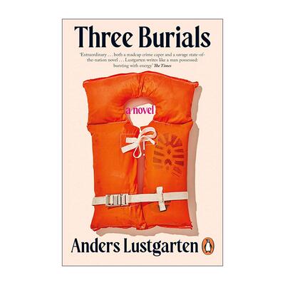 英文原版 Three Burials 三次埋葬 英国剧作家Anders Lustgarten 黑色幽默小说 英文版 进口英语原版书籍