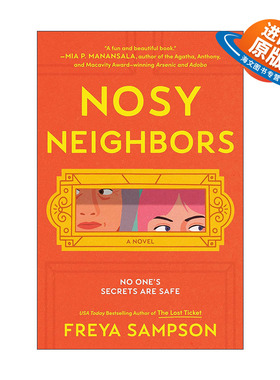 英文原版 Nosy Neighbors 吵闹的邻居 推理悬疑小说 Freya Sampson 英文版 进口英语原版书籍