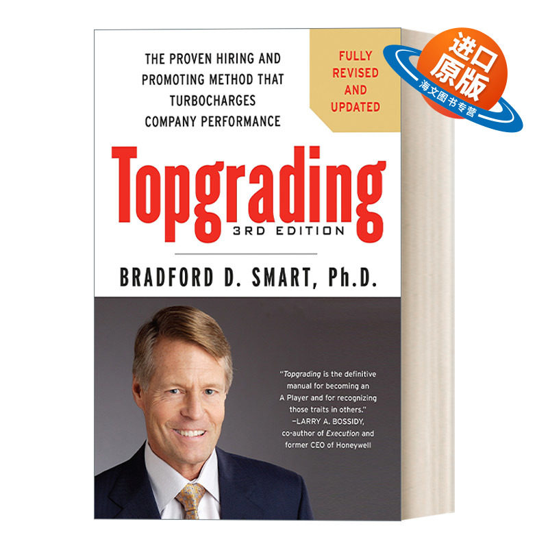 英文原版 Topgrading  3rd Edition 顶级评级法速查手册，第三版 如何招聘、培训及留住A类员工 人才管理 英文版 进口英语原版书籍
