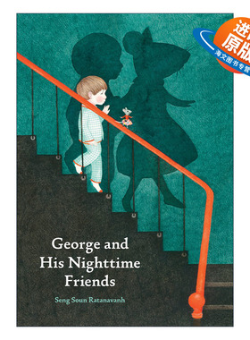 英文原版 George and His Nighttime Friends 乔治与他夜色中的朋友 精装绘本 英文版 进口英语原版书籍