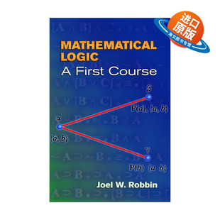 英文原版 Mathematical Logic 数理逻辑 第一课 Joel Robbin 英文版 进口英语原版书籍