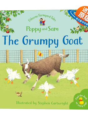 英文原版 Farmyard Tales Poppy and Sam The Grumpy Goat 农场故事 暴躁的山羊 儿童启蒙故事书 英文版 进口英语原版书籍