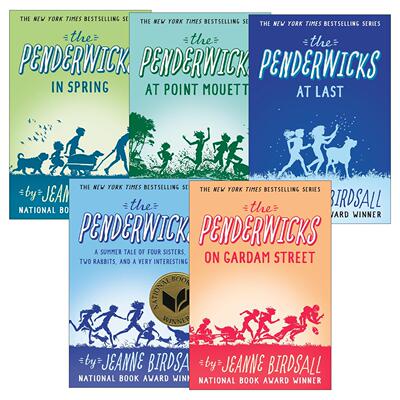 英文原版 The Penderwicks 夏天的故事5册 Jeanne Birdsall 英文版 进口英语原版书籍