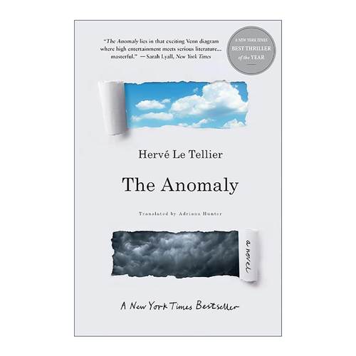 英文原版 The Anomaly 异常 龚古尔奖 惊悚科幻小说 艾尔维·勒泰利耶 英文版 进口英语原版书籍