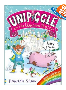 英文原版 Usborne Unipiggle Fairy Freeze 独角猪 精灵罢工 尤斯伯恩儿童全彩幽默搞笑章节桥梁书 英文版 进口英语原版书籍