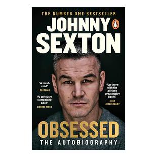 英文原版 Obsessed The Autobiography 痴迷 爱尔兰橄榄球队队长Johnny Sexton约翰尼萨克斯顿自传 英文版 进口英语原版书籍