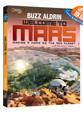英文原版 精装 Welcome to Mars 欢迎来到火星 在红色星球上安家 精装 英文版 进口英语原版书籍儿童外文书