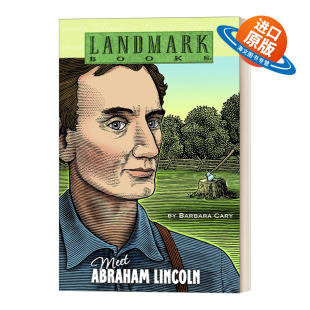 见见亚伯拉罕·林肯 书籍 Abraham 进口英语原版 英文版 里程碑系列 Books Landmark Lincoln Meet 英文原版