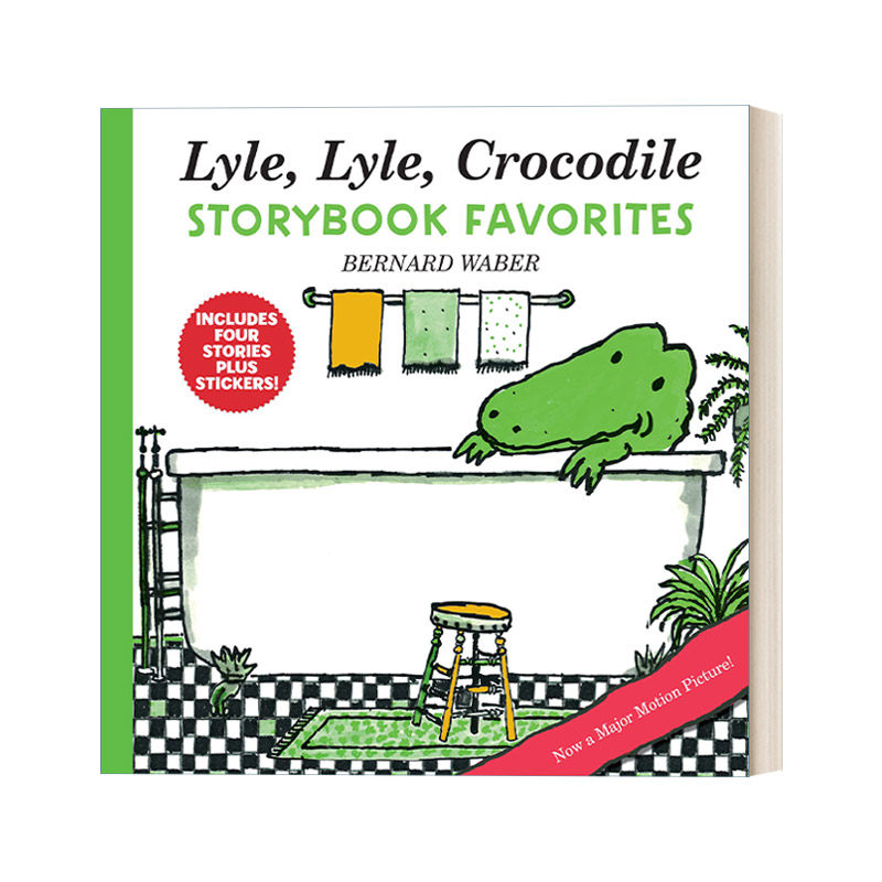 英文原版绘本 lyle lyle crocodile storybook favorites 鳄鱼莱尔