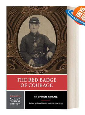 英文原版 The Red Badge of Courage 红色英勇勋章 第四版 诺顿文学解读系列Norton Critical Edition 英文版 进口英语原版书籍