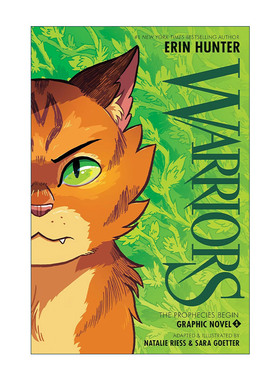 英文原版 Warriors Graphic Novel The Prophecies Begin 猫武士首部曲1 图像小说 英文版 进口英语原版书籍