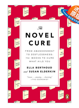 英文原版 The Novel Cure 小说药丸 人生疑难杂症文学指南 Ella Berthoud 英文版 进口英语原版书籍