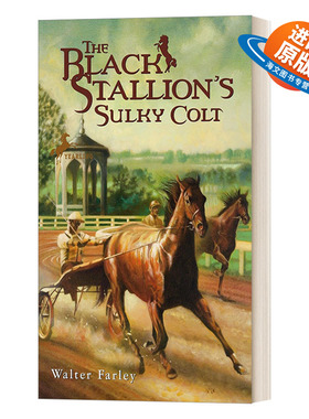 英文原版 The Black Stallion's Sulky Colt 黑神驹系列 黑神驹的愠怒小马 Walter Farley 青少年骑马动作冒险小说 英文版 进口书