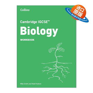 英文原版 Collins Cambridge IGCSE Biology Workbook 柯林斯剑桥国际初中生物考试练习册 中学教材教辅 英文版 进口英语原版书籍