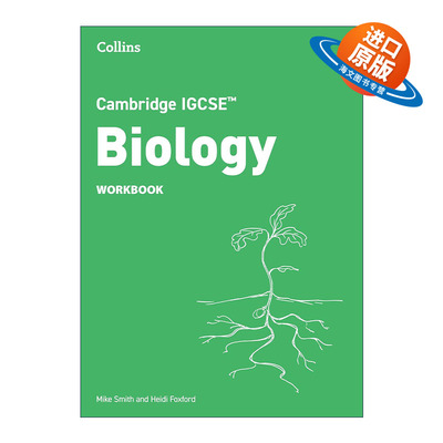 英文原版 Collins Cambridge IGCSE Biology Workbook 柯林斯剑桥国际初中生物考试练习册 中学教材教辅 英文版 进口英语原版书籍