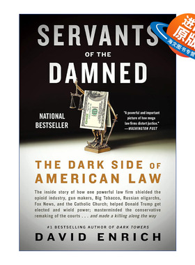 英文原版 Servants of the Damned 被诅咒的公仆 众达所的发家史 David Enrich 英文版 进口英语原版书籍