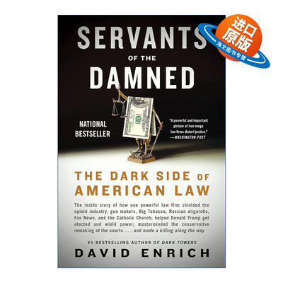 英文原版 Servants of the Damned 被诅咒的公仆 众达所的发家史 David Enrich 英文版 进口英语原版书籍
