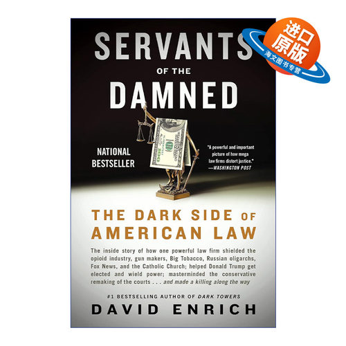 英文原版 Servants of the Damned 被诅咒的公仆 众达所的发家史 David Enrich 英文版 进口英语原版书籍