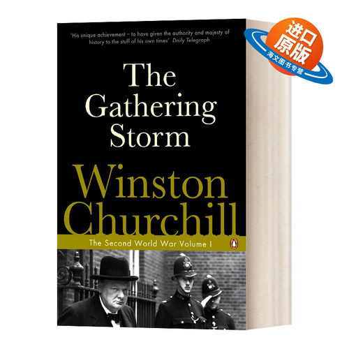 英文原版 The Gathering Storm 第二次世界大战回忆录卷1 风云紧急 二战回忆录  英文版 进口英语原版书籍