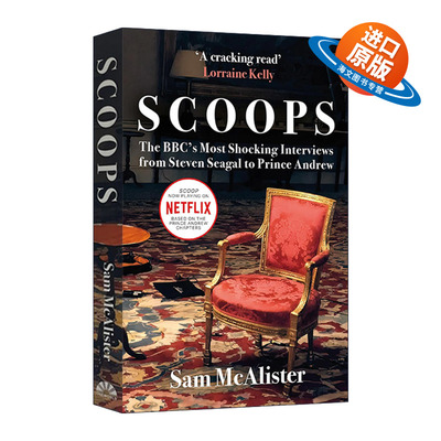 英文原版 Scoops 独家新闻 BBC令人震惊的访谈幕后 Netflix电影皇室丑闻夜原著 英文版 进口英语原版书籍