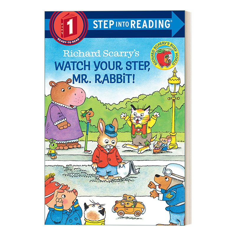 rabbit!兔子先生 请看路 英文版 进口英语原版书籍
