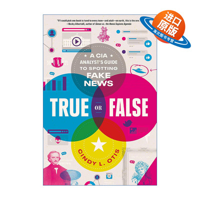 英文原版 True or False A CIA Analyst's Guide to Spotting Fake News 是非题 中央情报局分析师教你鉴别假新闻进口英语原版书籍