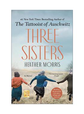 英文原版 Three Sisters 三姐妹 奥斯维辛的纹身师系列3 二战背景历史小说 英文版 进口英语原版书籍